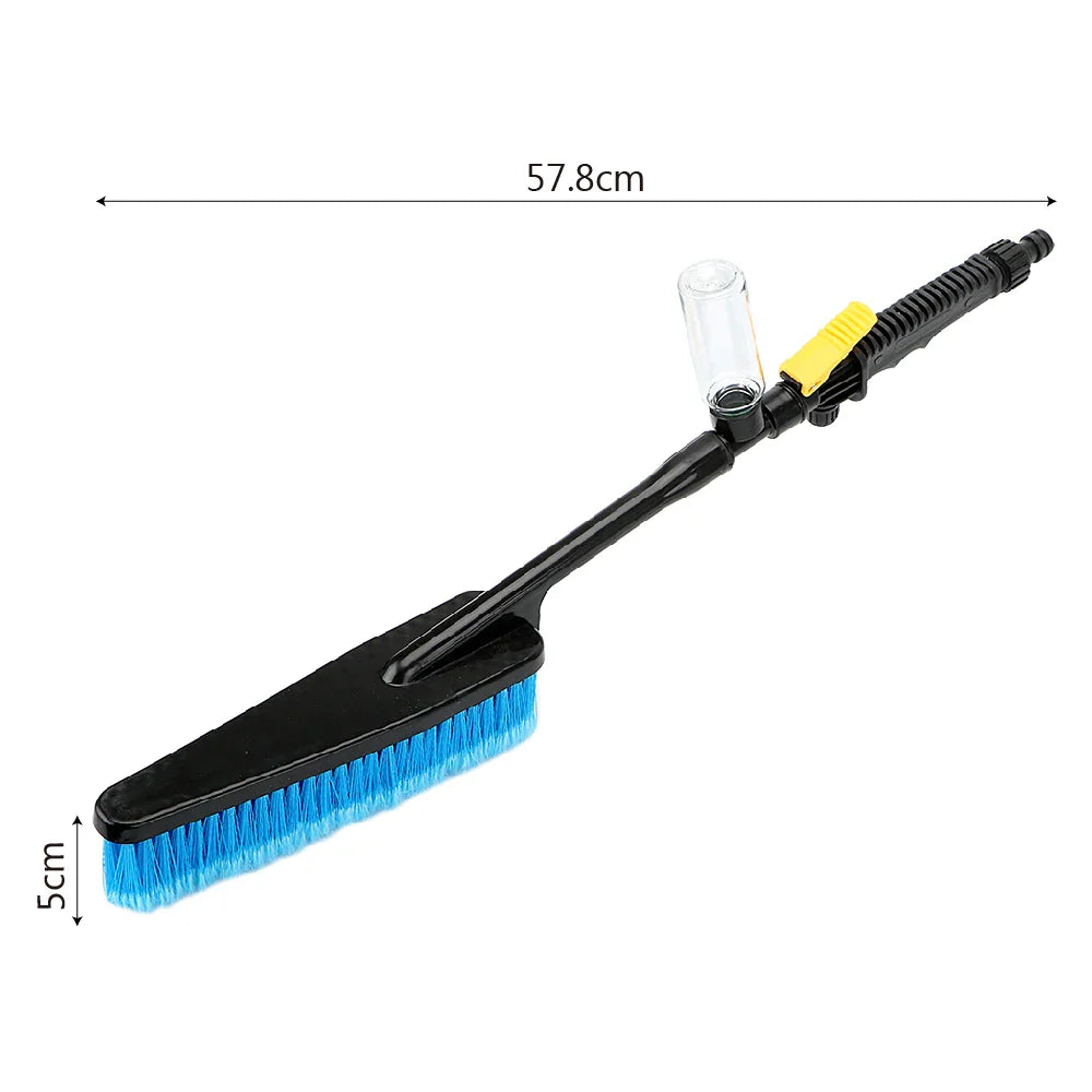 Car Wash Brush with Bottle Foam Washer Gun Handle Auto Care Cleaning Tool Truck Caravan Off Road 4x4 SUV Motorcycle Accessories