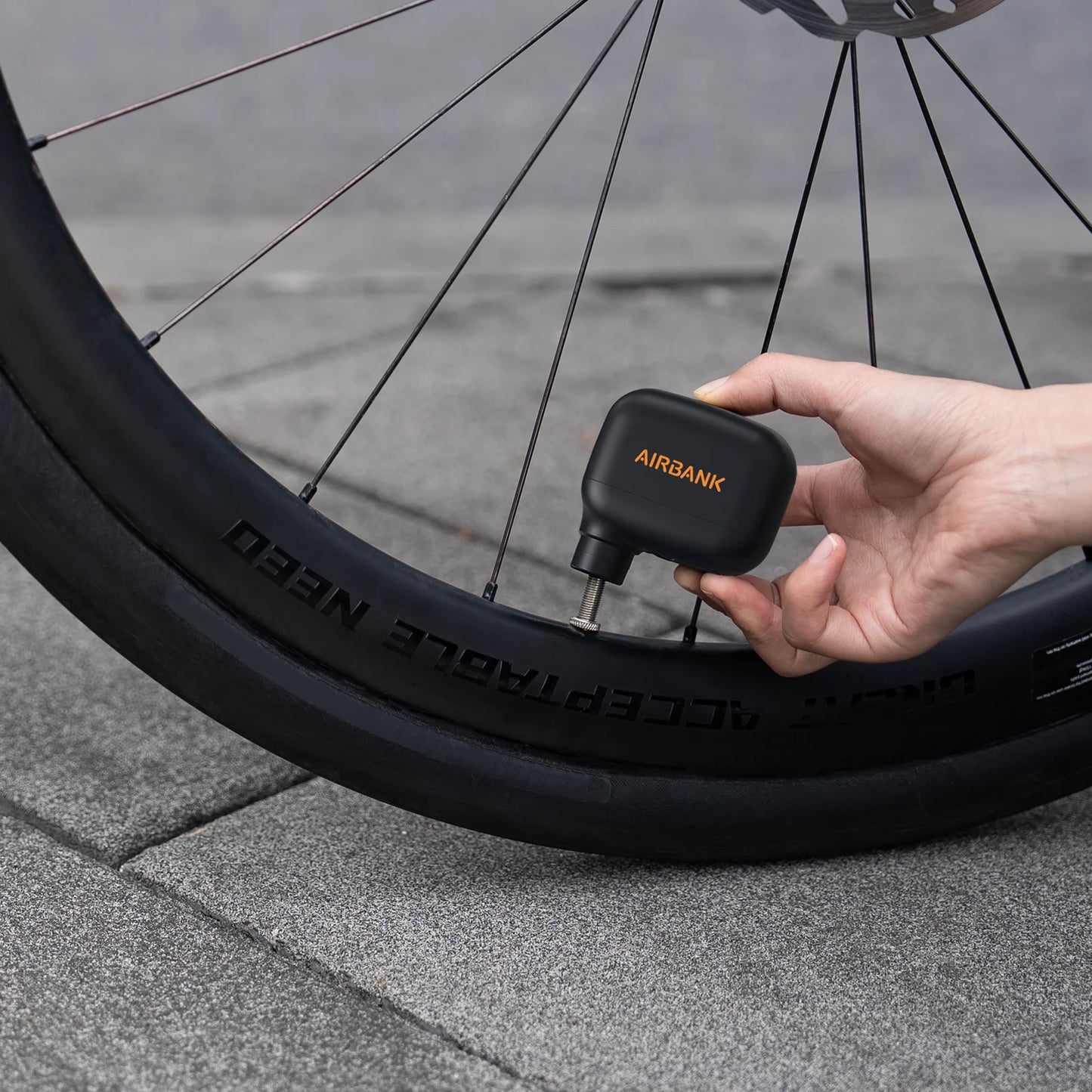 AIRBANK AS100 Mini Portable Bicycle Pump